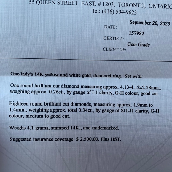 White gold Diamond Ring - Picture 6 of 10